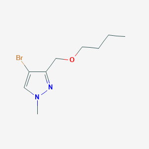 4-bromo-3-(butoxymethyl)-1-methyl-1H-pyrazole
