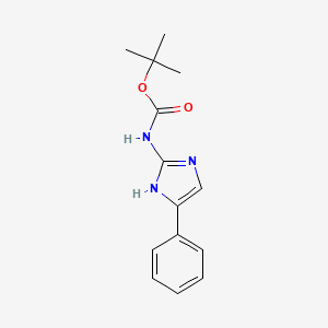 (4-Phenyl-1H-imidazol-2-yl)-carbamic acid tert-butyl ester