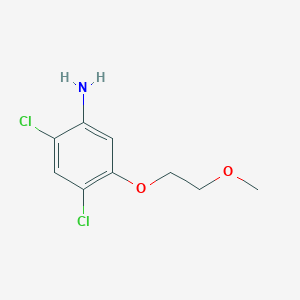 2,4-Dichloro-5-(2-methoxyethoxy)aniline