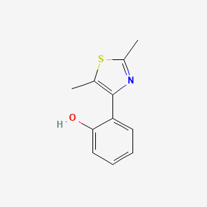 2,5-Dimethyl-4-(2-hydroxyphenyl)thiazole
