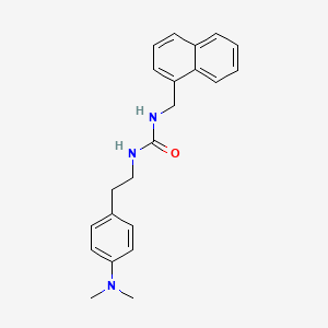 1-(4-(Dimethylamino)phenethyl)-3-(naphthalen-1-ylmethyl)urea