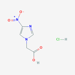 2-(4-Nitroimidazol-1-yl)acetic acid;hydrochloride