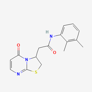 N-(2,3-dimethylphenyl)-2-(5-oxo-3,5-dihydro-2H-thiazolo[3,2-a]pyrimidin-3-yl)acetamide