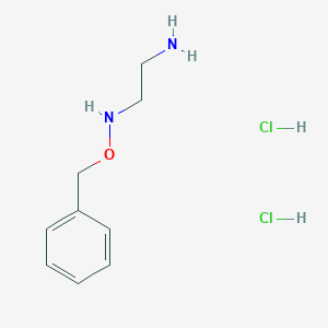 molecular formula C9H16Cl2N2O B2841358 (2-氨基乙基)(苄氧基)胺二盐酸盐 CAS No. 68496-54-8