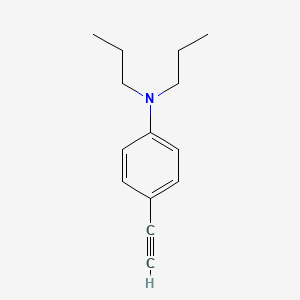 molecular formula C14H19N B2841424 4-Ethynyl-N,N-dipropylaniline CAS No. 1610031-14-5