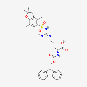 molecular formula C36H44N4O7S B2841482 Fmoc-l-arg(me)2(pbf)-oh CAS No. 1185841-84-2