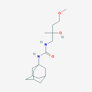 1-((1R,3s)-adamantan-1-yl)-3-(2-hydroxy-4-methoxy-2-methylbutyl)urea