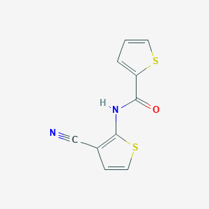 N-(3-cyanothiophen-2-yl)thiophene-2-carboxamide