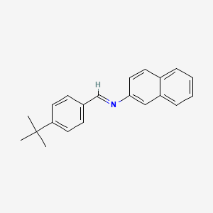 N-(4-Tert-butylbenzylidene)-2-naphthalenamine