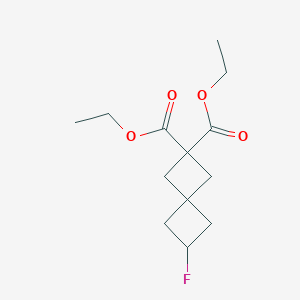 Diethyl 6-fluorospiro[3.3]heptane-2,2-dicarboxylate