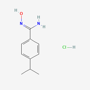 N'-hydroxy-4-(propan-2-yl)benzene-1-carboximidamide hydrochloride