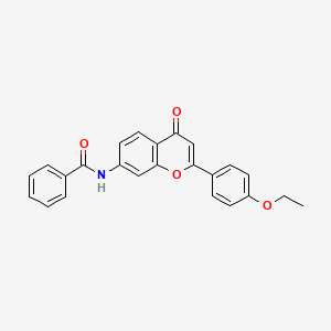 N-[2-(4-ethoxyphenyl)-4-oxo-4H-chromen-7-yl]benzamide