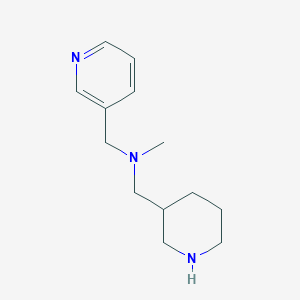 molecular formula C13H21N3 B2841733 Methyl(piperidin-3-ylmethyl)(pyridin-3-ylmethyl)amine CAS No. 926266-37-7