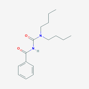 molecular formula C16H24N2O2 B284175 N'-benzoyl-N,N-dibutylurea 