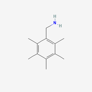 molecular formula C12H19N B2841822 (2,3,4,5,6-Pentamethylphenyl)methanamine CAS No. 70735-41-0