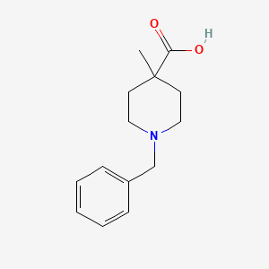 molecular formula C14H19NO2 B2841930 1-Benzyl-4-methylpiperidine-4-carboxylic acid CAS No. 1409072-47-4