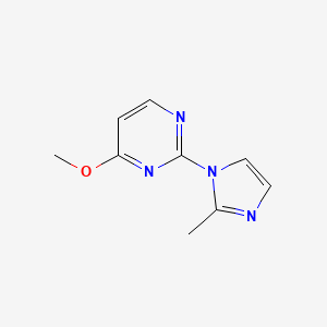 4-Methoxy-2-(2-methylimidazol-1-yl)pyrimidine