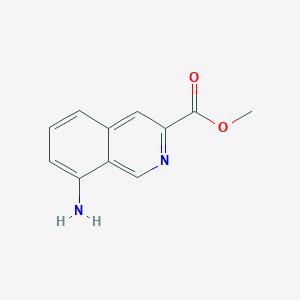 Methyl 8-aminoisoquinoline-3-carboxylate