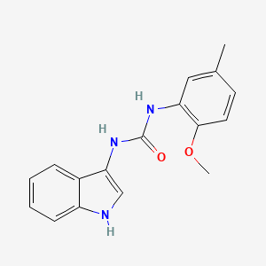 1-(1H-indol-3-yl)-3-(2-methoxy-5-methylphenyl)urea