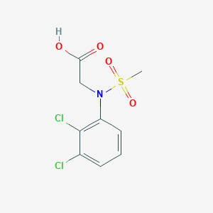 N-(2,3-dichlorophenyl)-N-(methylsulfonyl)glycine