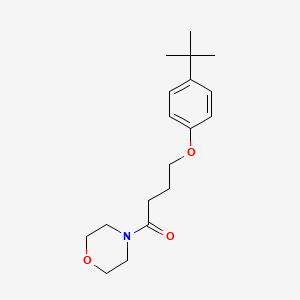 4-(4-(Tert-butyl)phenoxy)-1-morpholinobutan-1-one