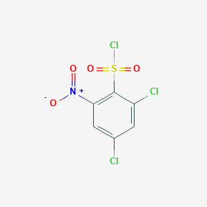 2,4-Dichloro-6-nitrobenzene-1-sulfonyl chloride