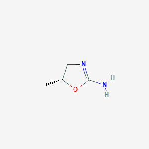 (5R)-5-Methyl-4,5-dihydro-1,3-oxazol-2-amine