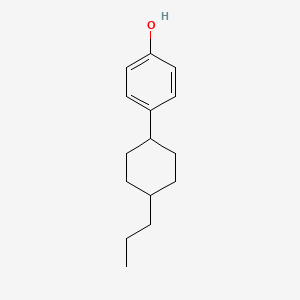 molecular formula C15H22O B2842549 4-(trans-4-Propylcyclohexyl)phenol CAS No. 83167-91-3
