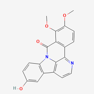 5-hydroxy-10,11-dimethoxy-9H-benzo[c]indolo[3,2,1-ij][1,5]naphthyridin-9-one