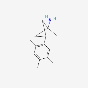 3-(2,4,5-Trimethylphenyl)bicyclo[1.1.1]pentan-1-amine