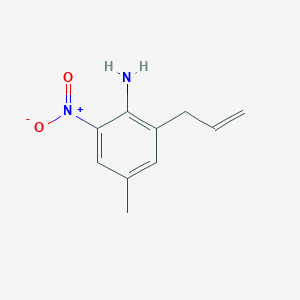 4-Methyl-2-nitro-6-prop-2-enylaniline