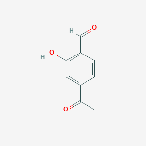 B028428 4-Acetyl-2-hydroxybenzaldehyde CAS No. 109142-90-7