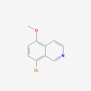 molecular formula C10H8BrNO B2842846 8-Bromo-5-methoxyisoquinoline CAS No. 521313-45-1