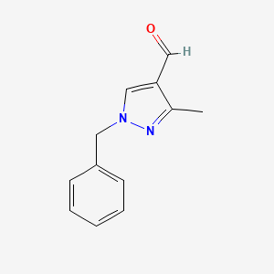 1-Benzyl-3-methyl-1h-pyrazole-4-carbaldehyde