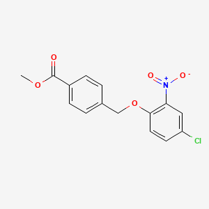 Methyl 4-[(4-chloro-2-nitrophenoxy)methyl]benzoate