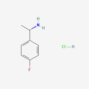 molecular formula C8H11ClFN B2843286 (S)-1-(4-Fluorophenyl)ethylamine hydrochloride CAS No. 1419073-74-7; 66399-30-2