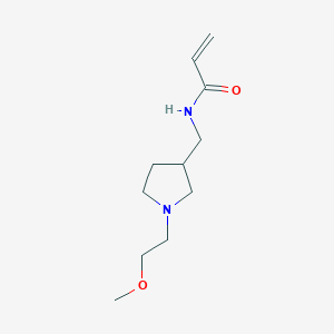 N-[[1-(2-Methoxyethyl)pyrrolidin-3-yl]methyl]prop-2-enamide