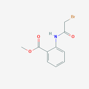 molecular formula C10H10BrNO3 B2843442 甲基2-((溴乙酰)氨基)苯甲酸酯 CAS No. 5946-43-0