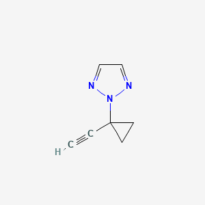 2-(1-Ethynylcyclopropyl)triazole