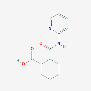 2-[(2-Pyridinylamino)carbonyl]cyclohexanecarboxylic acid