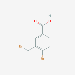 4-Bromo-3-(bromomethyl)benzoic acid
