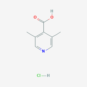 3,5-Dimethylpyridine-4-carboxylic acid;hydrochloride