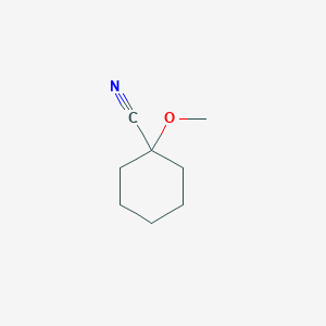 molecular formula C8H13NO B2843676 1-甲氧基环己烷-1-碳腈 CAS No. 83268-57-9