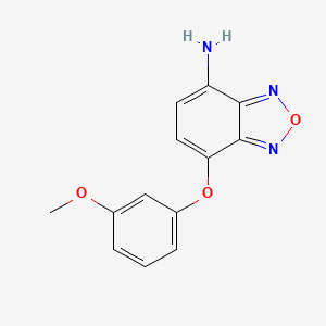 4-(3-Methoxyphenoxy)-2,1,3-benzoxadiazol-7-amine