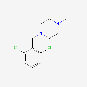 molecular formula C12H16Cl2N2 B2843763 1-[(2,6-Dichlorophenyl)methyl]-4-methylpiperazine CAS No. 331860-15-2
