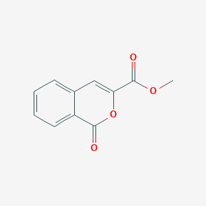 molecular formula C11H8O4 B2843806 methyl 1-oxo-1H-2-benzopyran-3-carboxylate CAS No. 20836-12-8
