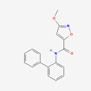 N-([1,1'-biphenyl]-2-yl)-3-methoxyisoxazole-5-carboxamide