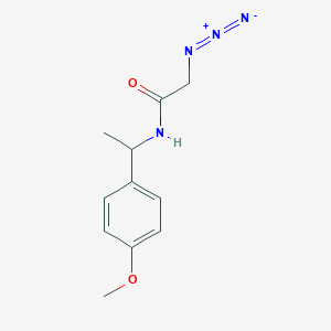 2-azido-N-[1-(4-methoxyphenyl)ethyl]acetamide