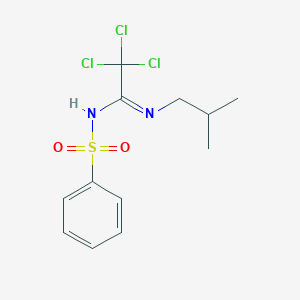 N-(2,2,2-trichloro-N-isobutylethanimidoyl)benzenesulfonamide