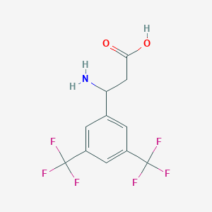3-Amino-3-(3,5-bis-trifluoromethyl-phenyl)-propionic acid
